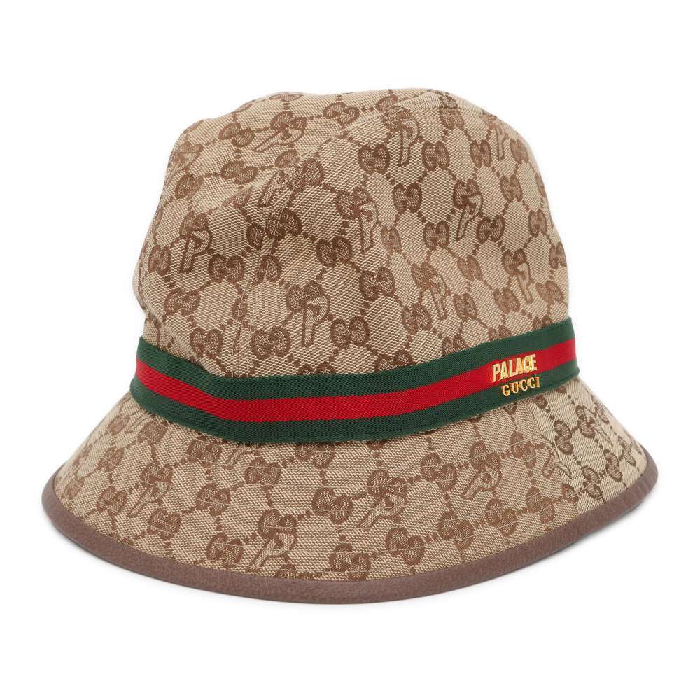 Gucci Palace Collaboration Hat Canvas Black